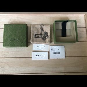 SALE!!AUTHENTIC GUCCI 🇮🇹INTERLOCKING G PENDANT